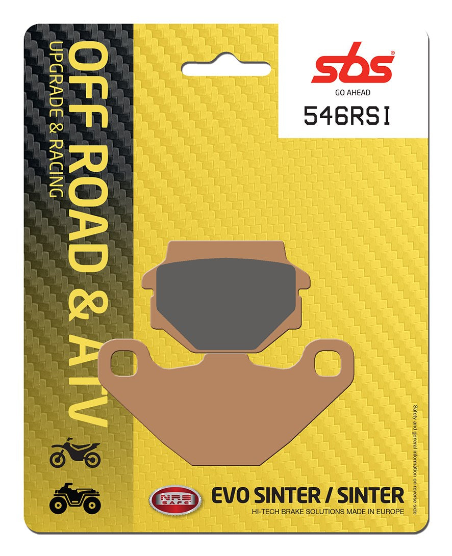 SBS FRICTION - Racing Sinter Front / Rear Off Road Brake Pads (SBS 135 & 586) - 546RSI-