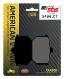 SBS FRICTION - Carbon Tech Rear H-D Brake Pads - 549H.CT-