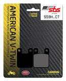 SBS FRICTION - Carbon Tech Front / Rear H-D Brake Pads - 559H.CT-