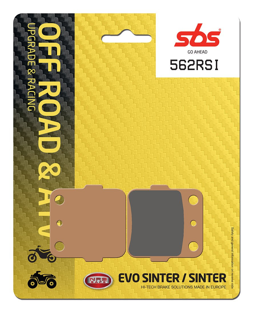 SBS FRICTION - Racing Sinter Off Road Rear Brake Pads - 562RSI-