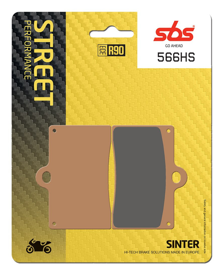 SBS FRICTION - Sinter Front Brake Pads - 566HS-