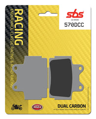 SBS FRICTION - Dual Carbon Classic Front Brake Pads (Track Use) - 570DCC-