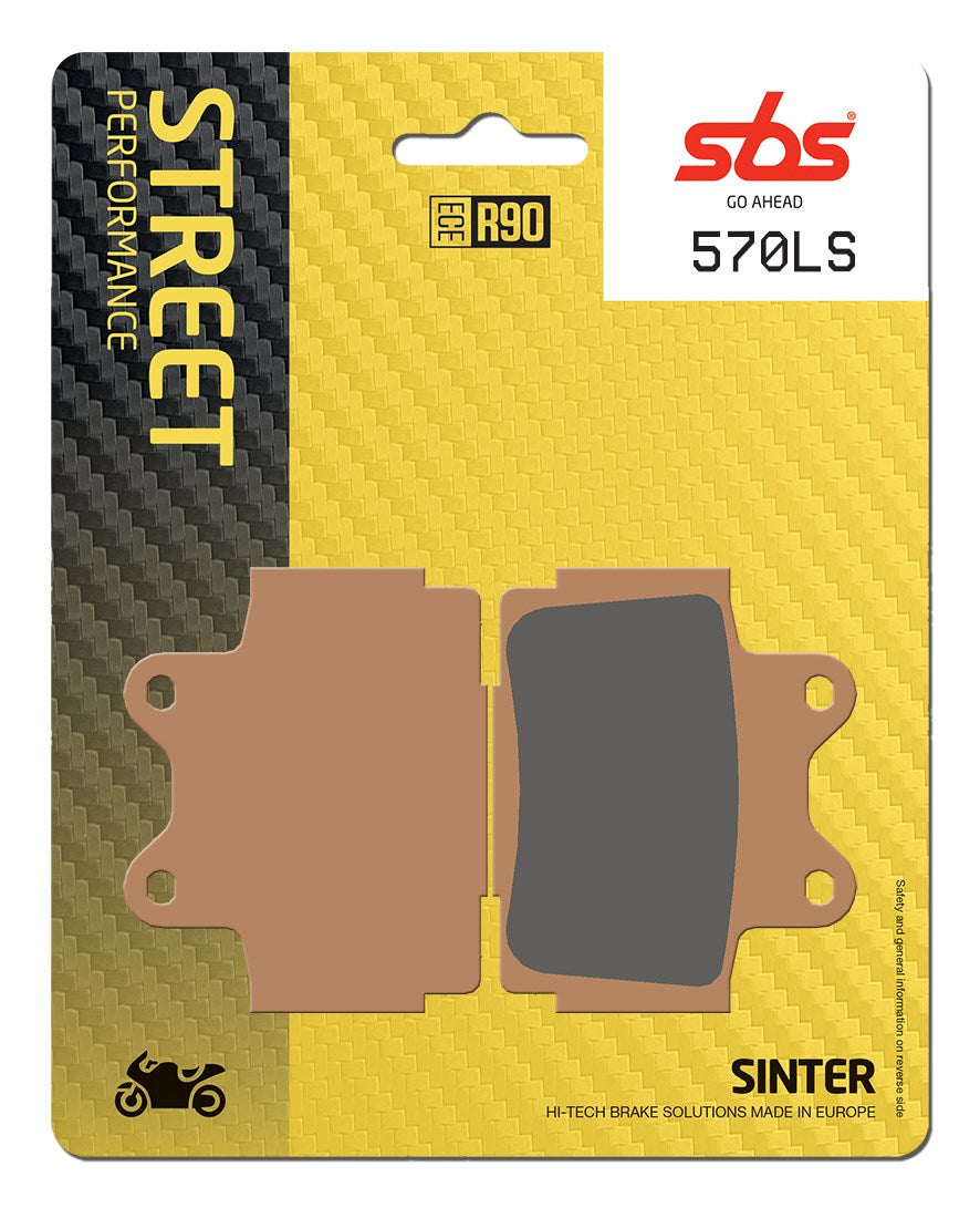 SBS FRICTION - Sinter Rear Brake Pads - 570LS-