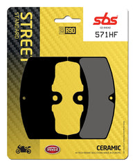 SBS FRICTION - Ceramic Front / Rear Brake Pads (BENDIX PACKAGING) - 571HF-