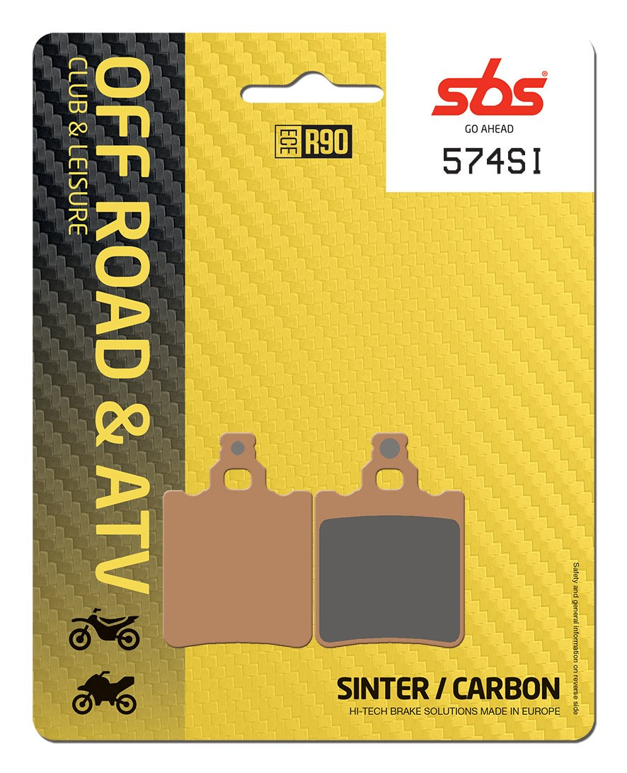 SBS FRICTION - Sinter Off Road Rear Brake Pads (SBS 106) - 574SI-