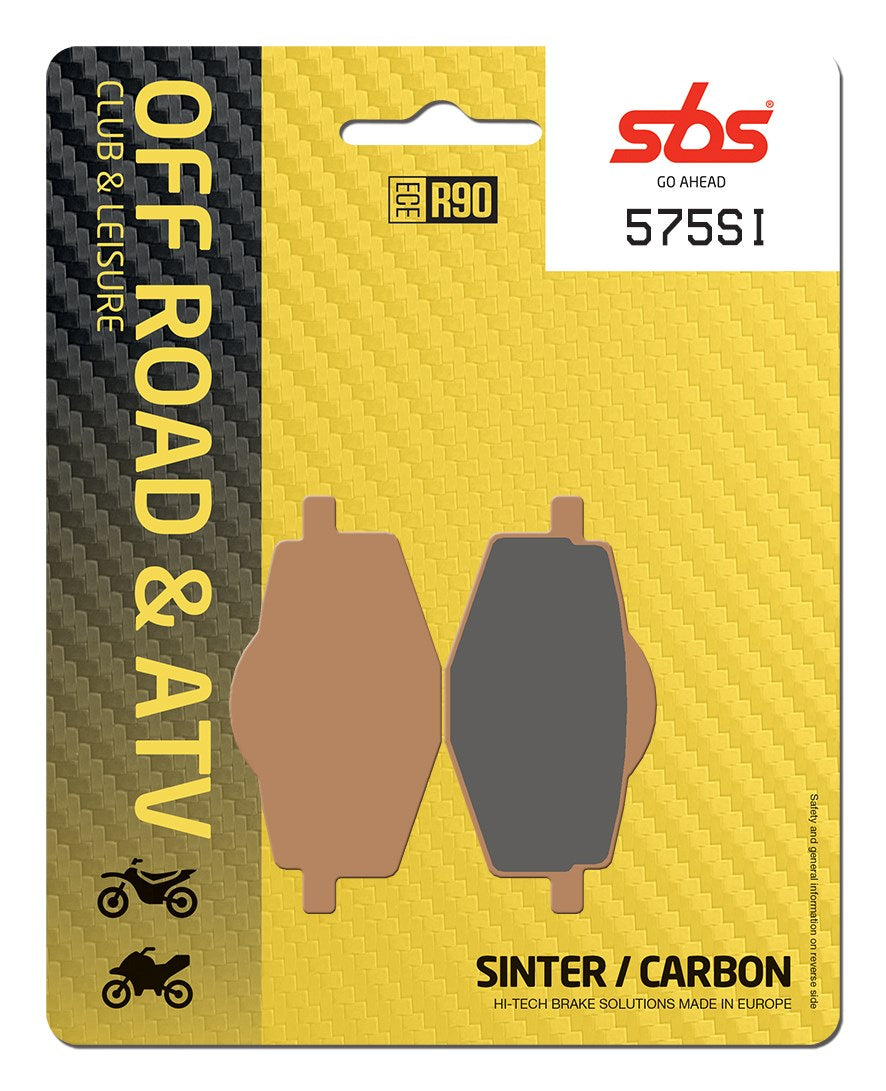 SBS FRICTION - Sinter Front / Rear Off Road Brake Pads (SBS 107) - 575SI-