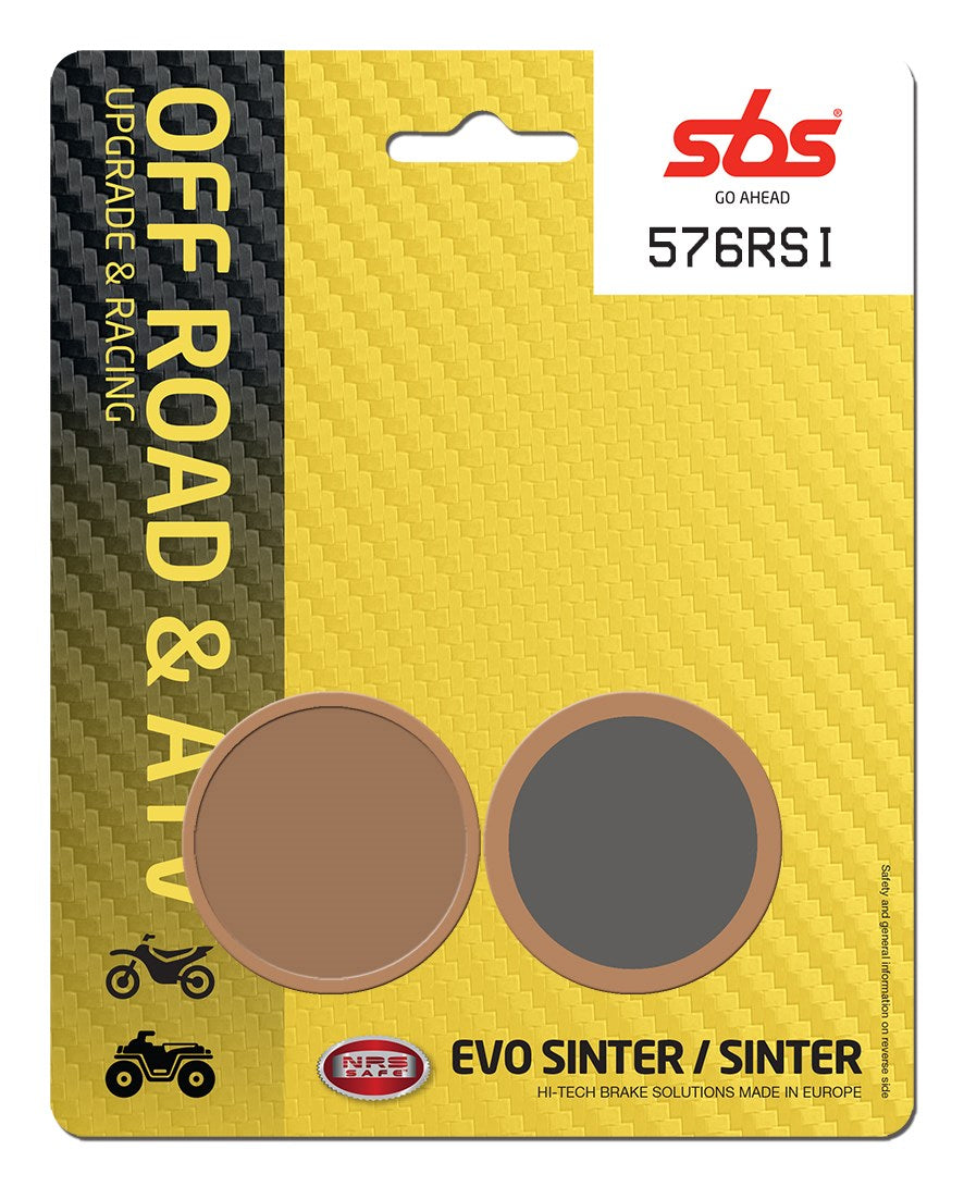 SBS FRICTION - Racing Sinter Off Road Rear Brake Pads - 576RSI-
