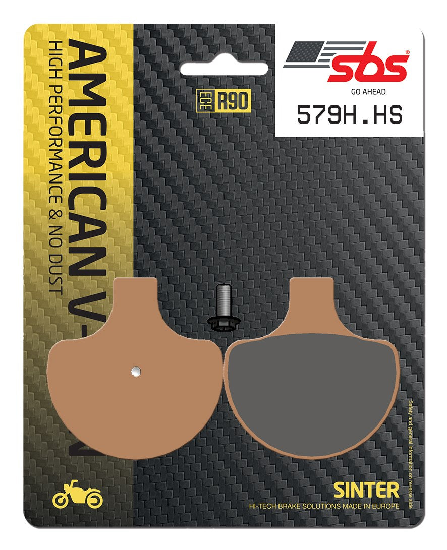 SBS FRICTION - Sinter Front H-D Brake Pads - 579H.HS-