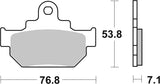SBS FRICTION - Ceramic Front / Rear Brake Pads - 581HF-