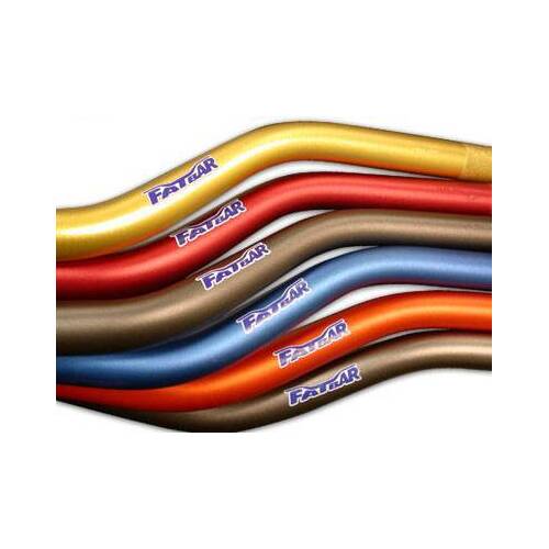 RENTHAL FATBAR H/BAR REED/WINDHAM RED W/BAR PAD (603-01-RD)