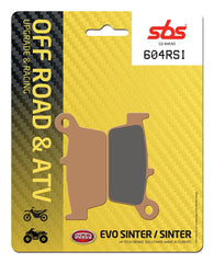 SBS FRICTION - Racing Sinter Off Road Rear Brake Pads (SBS 144) - 604RSI-