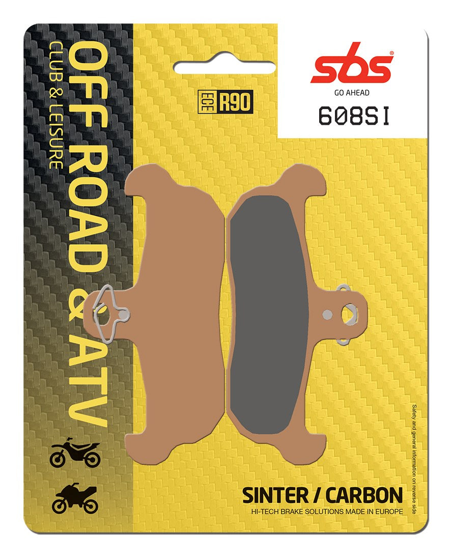 SBS FRICTION - Sinter Off Road Front Brake Pads - 608SI-