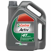 Castrol Activ 4T 15W-50 4 Stroke Oil 4L