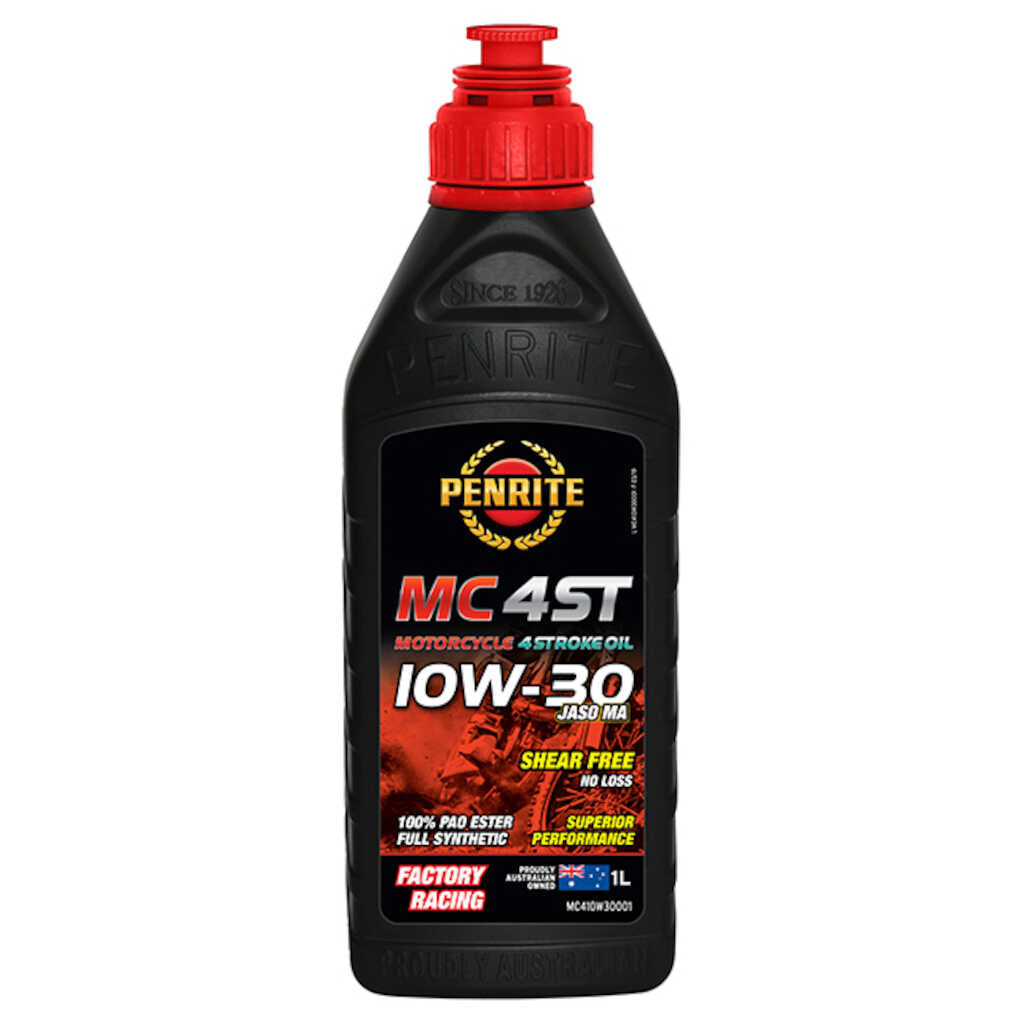 Penrite MC-4ST 10W-30 Full Synthetic 4 Stroke Oil 1L