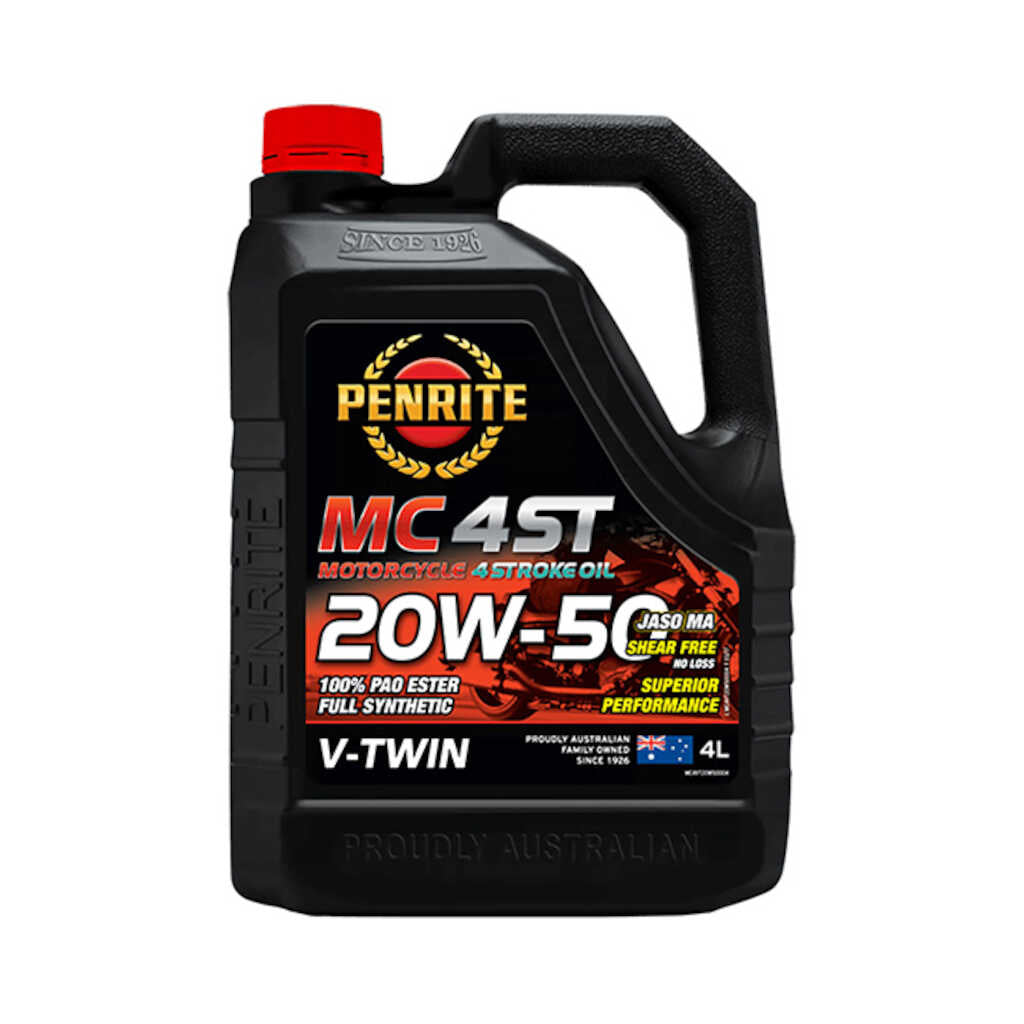 Penrite MC-4ST 20W-50 Full Synthetic 4 Stroke Oil 4L