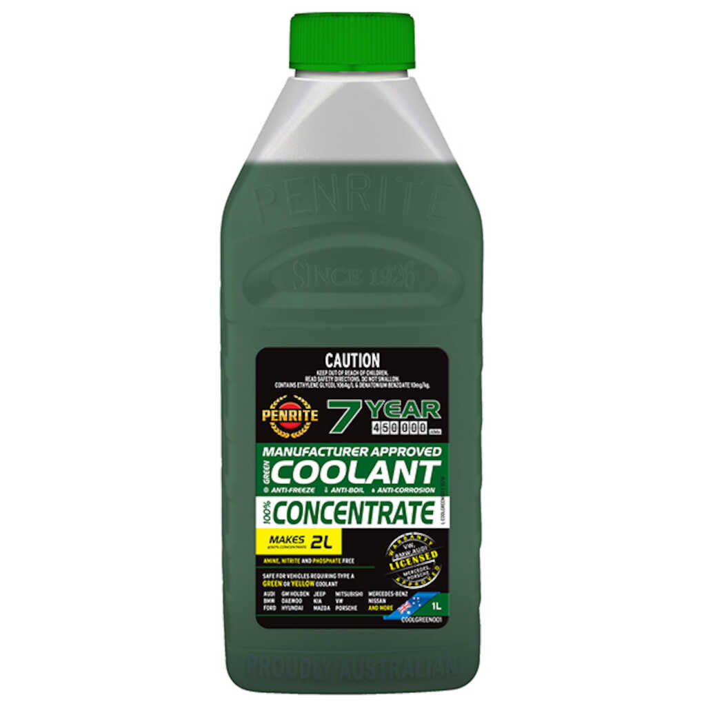 Penrite OEM Green Coolant Concentrate 1L