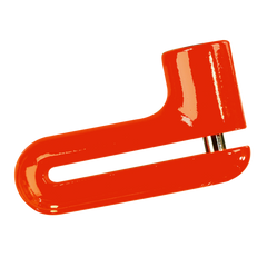 Kryptonite Disc Lock - Kryptolok 10-S Disc Lock - Red with Pouch