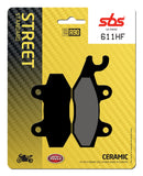 SBS FRICTION - Ceramic Front / Rear Brake Pads (SBS 197) - 611HF-