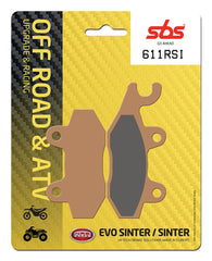 SBS FRICTION - Racing Sinter Front / Rear Off Road Brake Pads (SBS 197) - 611RSI-
