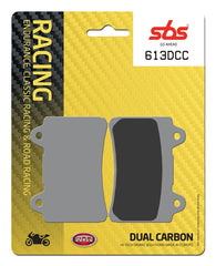 SBS FRICTION - Dual Carbon Classic Front Brake Pads (Track Use) - 613DCC-