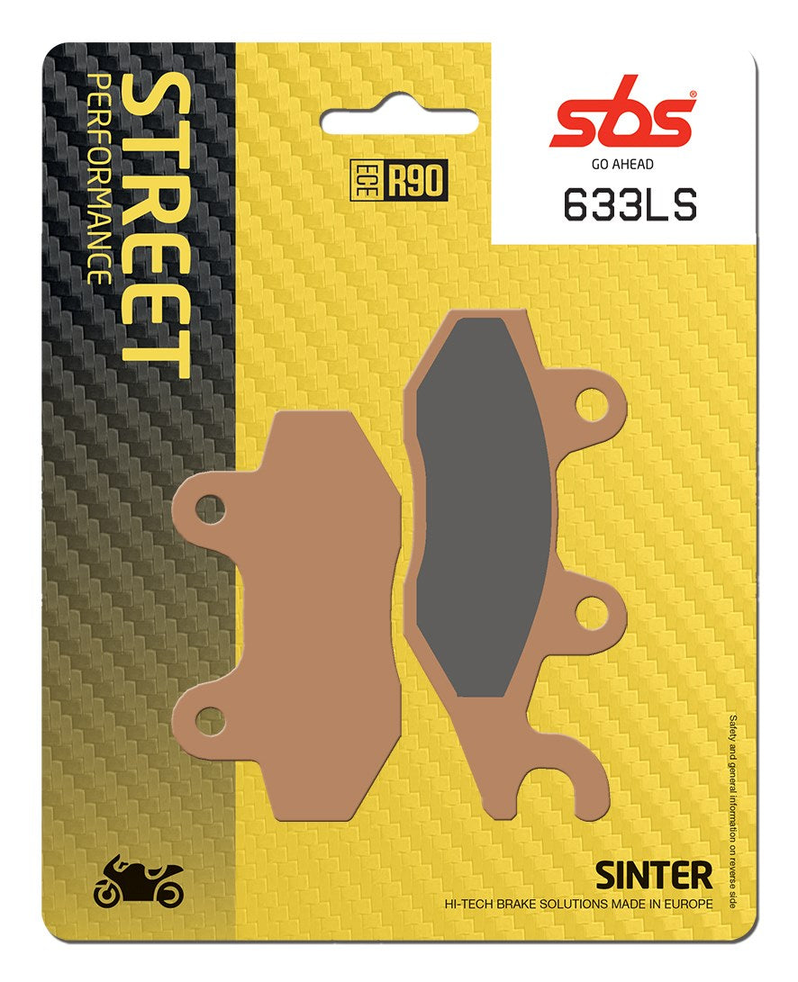 SBS FRICTION - Sinter Rear Brake Pads - 633LS-