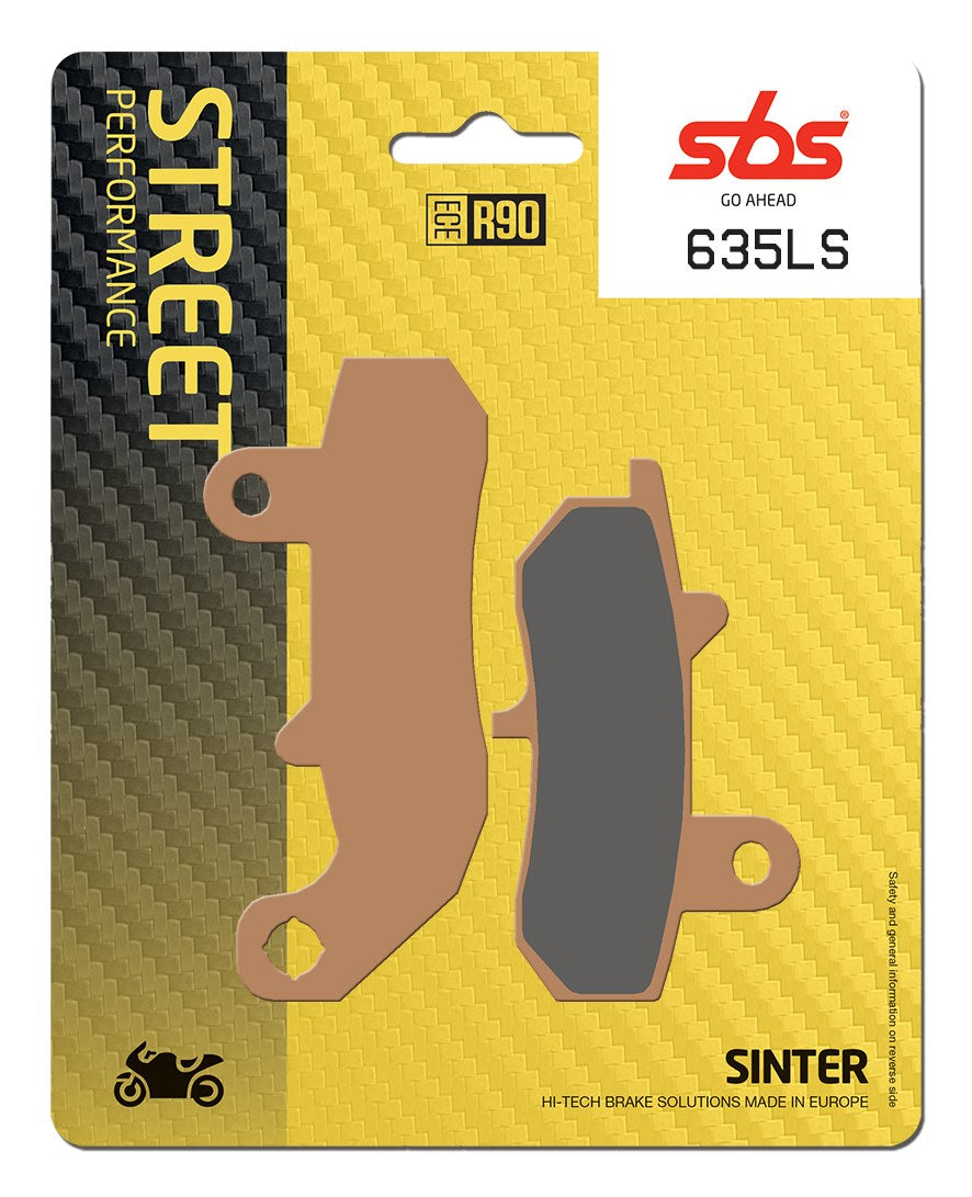 SBS FRICTION - Sinter Rear Brake Pads - 635LS-