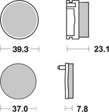 SBS FRICTION - Racing Sinter Off Road Rear Brake Pads - 637RSI-
