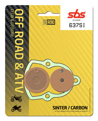 SBS FRICTION - Sinter Off Road Rear Brake Pads (bendix packaging) - 637SI-