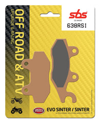 SBS FRICTION - Racing Sinter Front / Rear Off Road Brake Pads (SBS 134) - 638RSI-