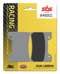 SBS FRICTION - Dual Carbon Classic Front Brake Pads (Track Use) - 645DCC-