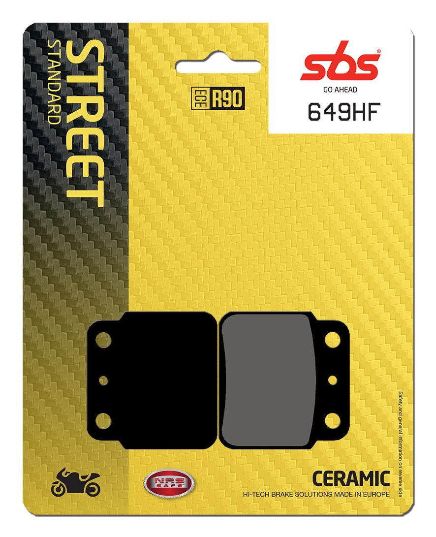 SBS FRICTION - Ceramic Rear Brake Pads - 649HF-