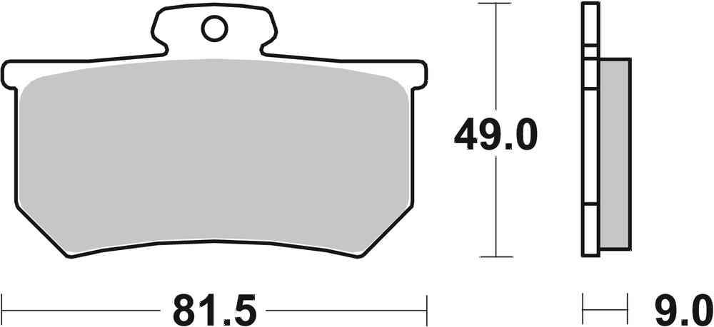SBS FRICTION - Carbon Tech Racing Rear Brake Pads - 661RQ-