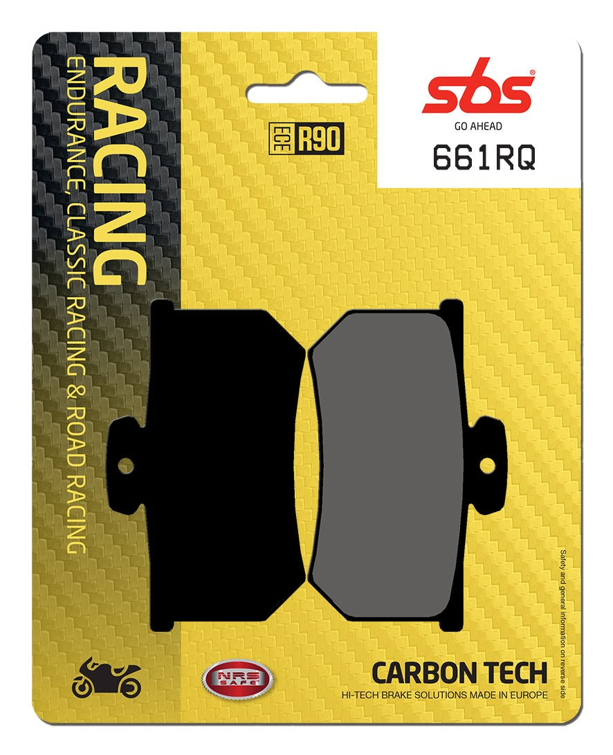 SBS FRICTION - Carbon Tech Racing Rear Brake Pads - 661RQ-