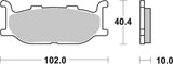 SBS FRICTION - Sinter Front Brake Pads (SBS 170) - 663HS-