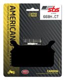 SBS FRICTION - Carbon Tech Rear H-D Brake Pads - 668H.CT-