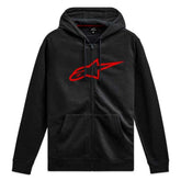 AGELESS ZIP HOODIE V3 BLACK/RED (1030)