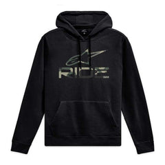 Ride Camo Hoodie V3 Black (0010)