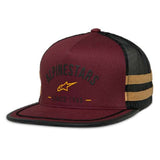 BACKLINE TRUCKER HAT BRICK/BLACK/MUSTARD (3614)