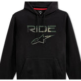 RIDE 2.0 CAMO HOODIE BLACK (0010)