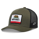 CALI 2.0 HAT MILITARY BLACK (6910)