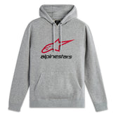 ALWAYS 2.0 HOODIE GREY HEATHER-RED-BLACK (1131)