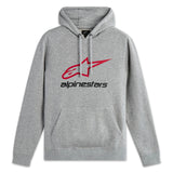 ALWAYS 2.0 HOODIE GREY HEATHER-RED-BLACK (1131)