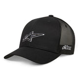 AGELESS OUTLINE TRUCKER HAT BLACK/BLACK (1010)