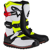 TECH T TRIALS | WHITE RED FLURO YELLOW (2351) / 13