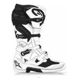 TECH 7 BOOTS (MY25) WHITE-BLACK (0021)