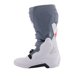 TECH 7 ENDURO LIGHT GRAY-DARK GRAY-BRIGHT RED (9204)