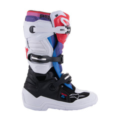 Alpinestars TECH 7 S BOOT BLACK-WHITE-RAINBOW (0289)