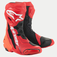 Supertech R V2 Vented Boot Red Fluro-Red (3029)