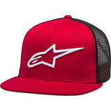 CORP TRUCKER HAT RED/BLACK (3010)