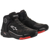 CRX DRYSTAR RIDING SHOES BLACK CAMO RED (0993)
